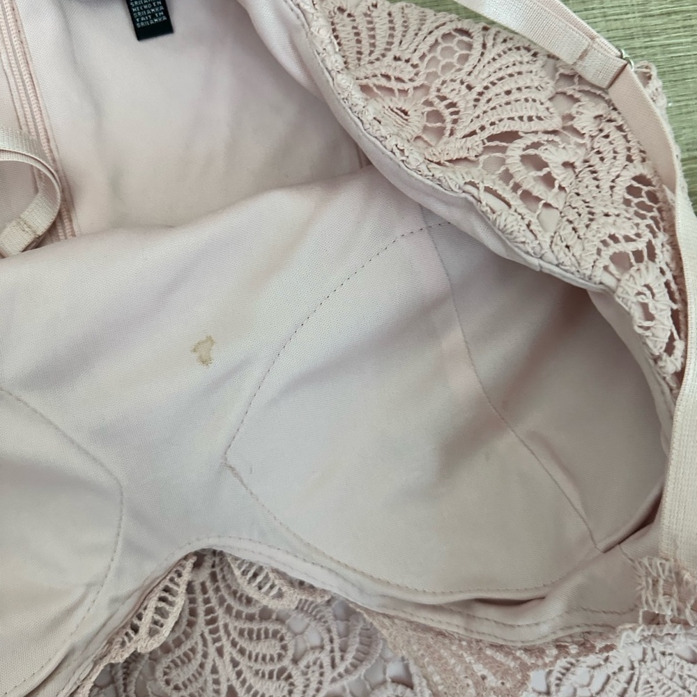 Guess Blush Lace Midi Dress - Picture 7 of 11